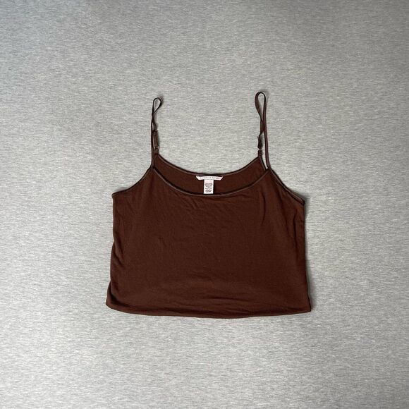 Victoria’s Secret Cropped Modal Sleep Cami Tank Top - Picture 1 of 9